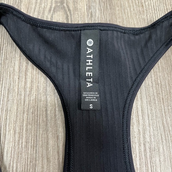 Athleta Tank Top Vitality rib Small - Picture 2 of 5